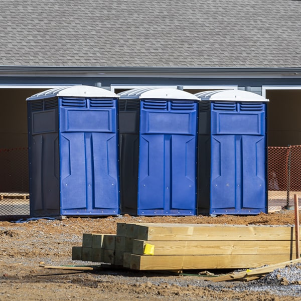 how do you dispose of waste after the portable restrooms have been emptied in Kelly Ridge California